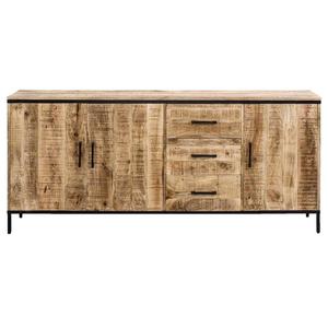 Dressoir Trevor - bruin - 80x185x40 cm