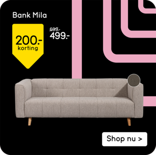 Bank Mila 200,- korting 