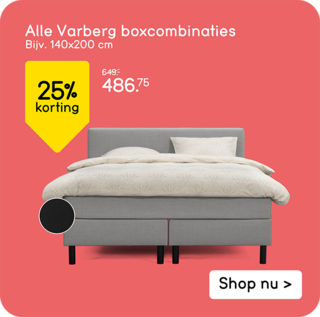 Alle Varberg boxcombinaties 25% korting