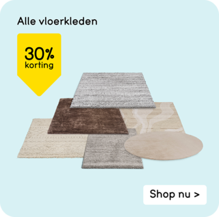 Alle vloerkleden 30% korting