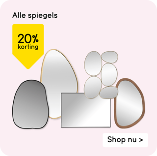 Alle spiegels 20% korting