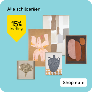 Alle schilderijen 15% korting