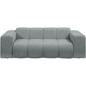 Bank Beau 2-zits - stof Raven - Grijs