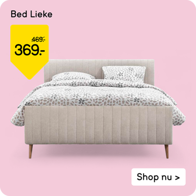 Bed Lieke van 469,- voor 369,-