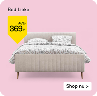 Bed Lieke van 469,- voor 369,-