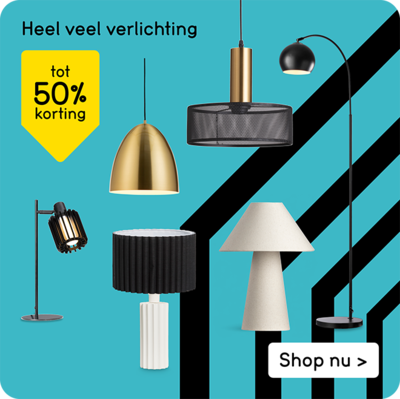 Heel veel verlichting tot 50% korting