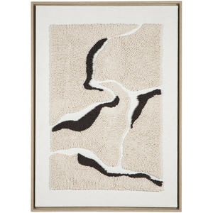 Schilderij Noé beige MDF - 70x50 cm