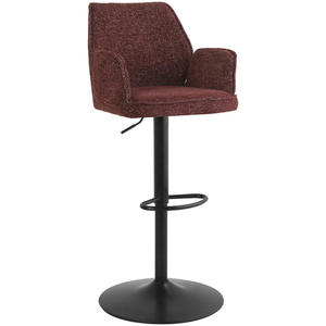 Barkruk Raffy - wijnrood