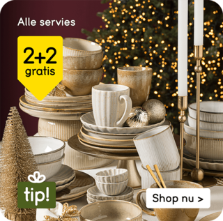 Alle servies 2+2 gratis
