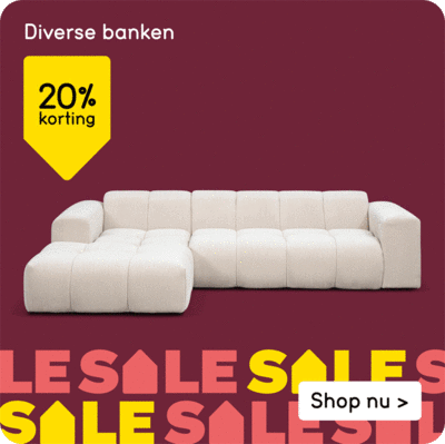 Diverse banken 20% korting