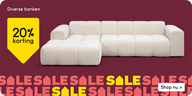Diverse banken 20% korting