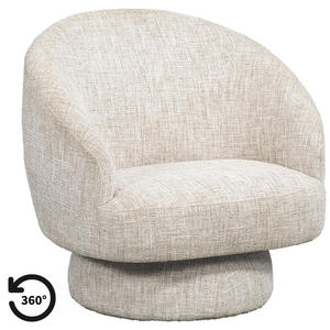 Draaifauteuil Lieve - beige