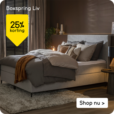Boxspring Liv 25% korting