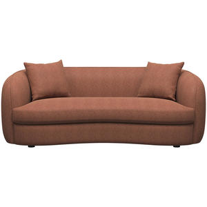 Bank Enzio 3,5-zits - stof Pure - Terra