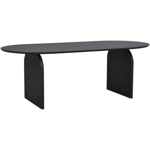 Eettafel Bella - mokka - 75x220x100 cm