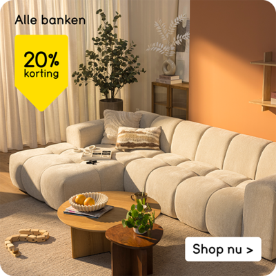 Alle banken 20% korting