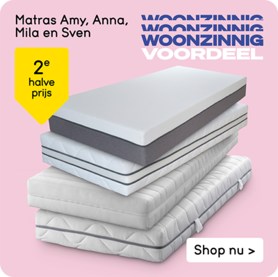 Matras Amy, Anna, Mila en Sven 2e halve prijs