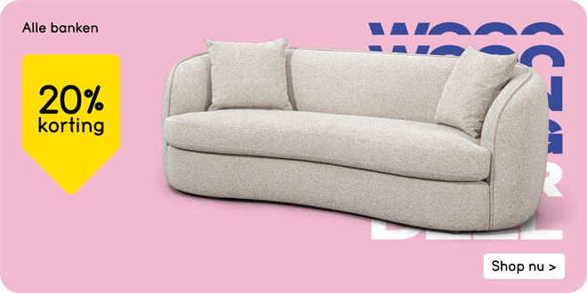 Alle banken 20% korting