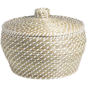 Mand Noa naturel zeegras - 25xØ35xØ30 cm