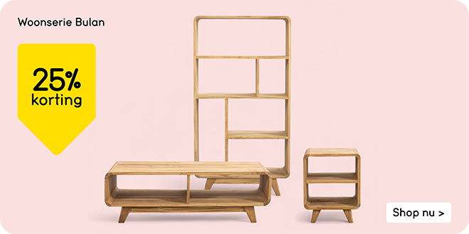 Woonserie Bulan 25% korting