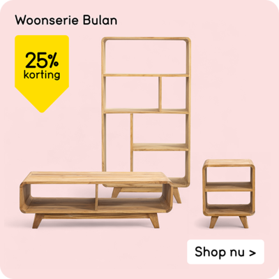Woonserie Bulan 25% korting