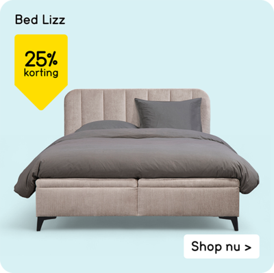 Bed Lizz 25% korting