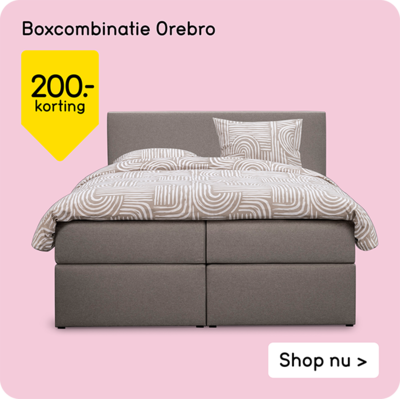 Boxcombinatie Orebro 200,- korting