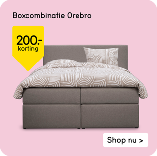 Boxcombinatie Orebro 200,- korting