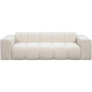 Bank Beau 3-zits - stof Raven - beige