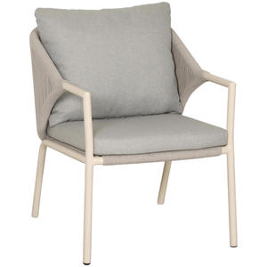 Terrasstoel Lanton - zandkleur - 80x60x72 cm