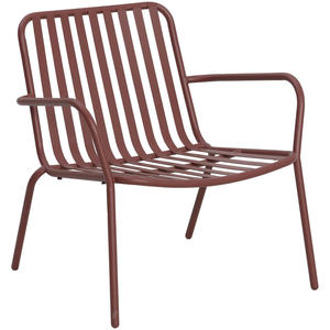 Loungestoel Vence - bordeaux - 68x65x65 cm