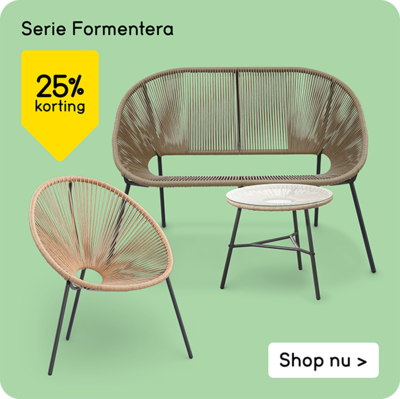 Serie Formentera 25% korting