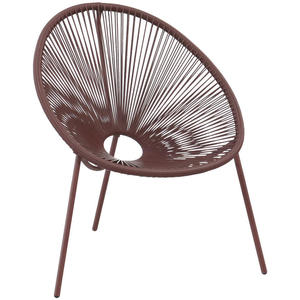 Loungestoel Formentera - bordeaux rood