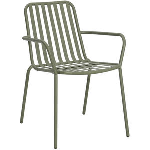 Stapelstoel Vence - groen - 80x55x62 cm