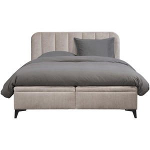 Bed Lizz met opbergruimte - greige - 180x200 cm