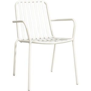 Stapelstoel Vence - metaal/zand - 82x55x62 cm