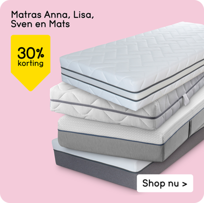 Matras Anna, Lisa, Sven en Mats 30% korting