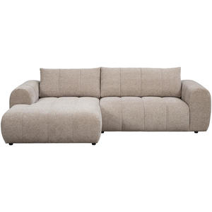 Hoekbank Juliette links - Raven - taupe