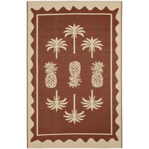 Buitenkleed Palmiera - terra/off-white - 120x180 cm