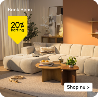 Bank Beau 20% korting
