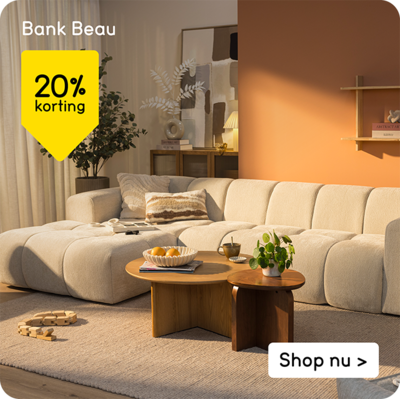Bank Beau 20% korting