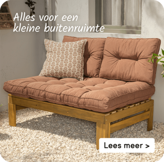 Alles voor een kleine buitenruimte