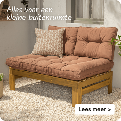 Alles voor een kleine buitenruimte