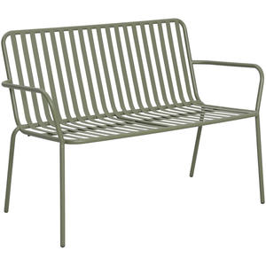Tuinbank Vence - groen - 80x115x62 cm