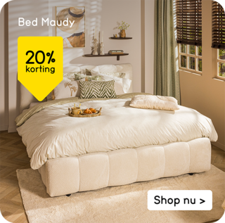 Bed Maudy 20% korting
