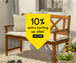10% extra korting op alles