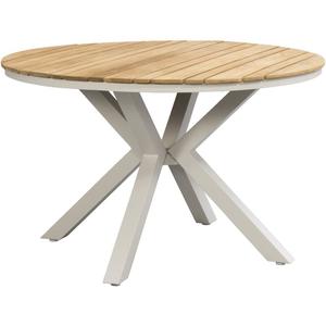 Tuintafel Perpignan - zand - 76xØ120 cm