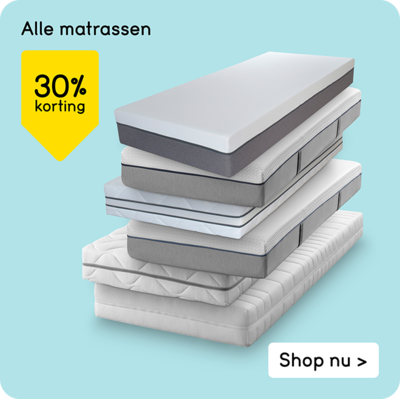 Alle matrassen 30% korting
