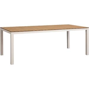 Tuintafel Toulon - zand - 74x212x100 cm