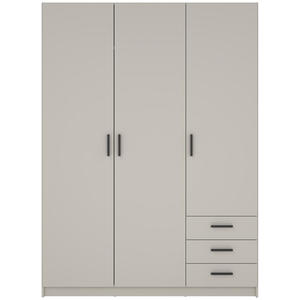 Kledingkast Sprint 3-deurs - greige - 200x147x50 cm
